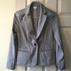 Sweatshirt Material Blazer